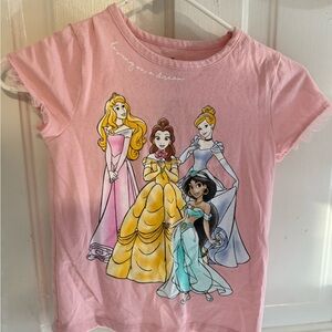Disney Princess Pink Short Sleeve Tee